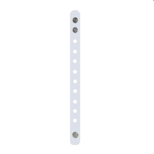 Pikkaboo – Rubber Wristband – White