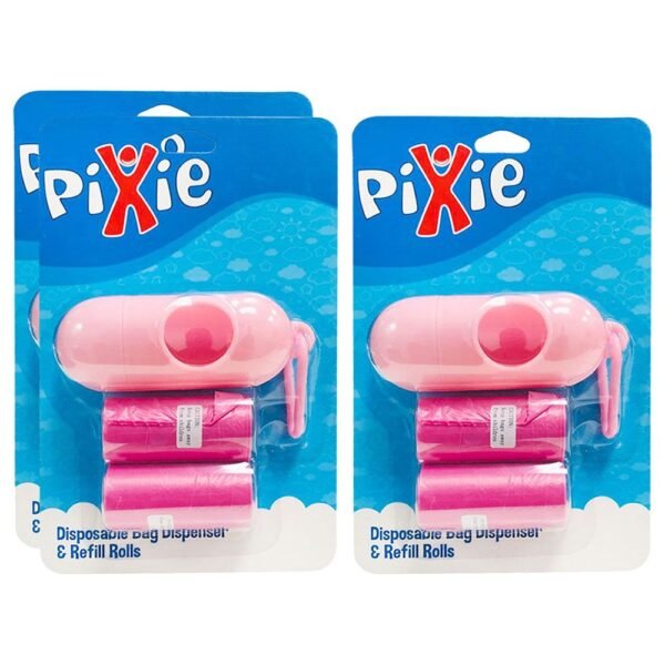 Pixie – Dispenser Bag And Refill – Pink (Buy 2 Get 1 Free)