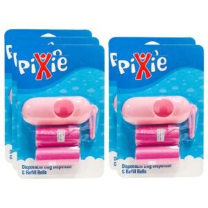 Pixie – Dispenser Bag And Refill – Pink (Buy 3 Get 2 Free)