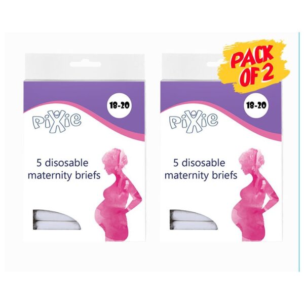 Pixie – Disposable Maternity Brief Size 18-20 Pack Of 2