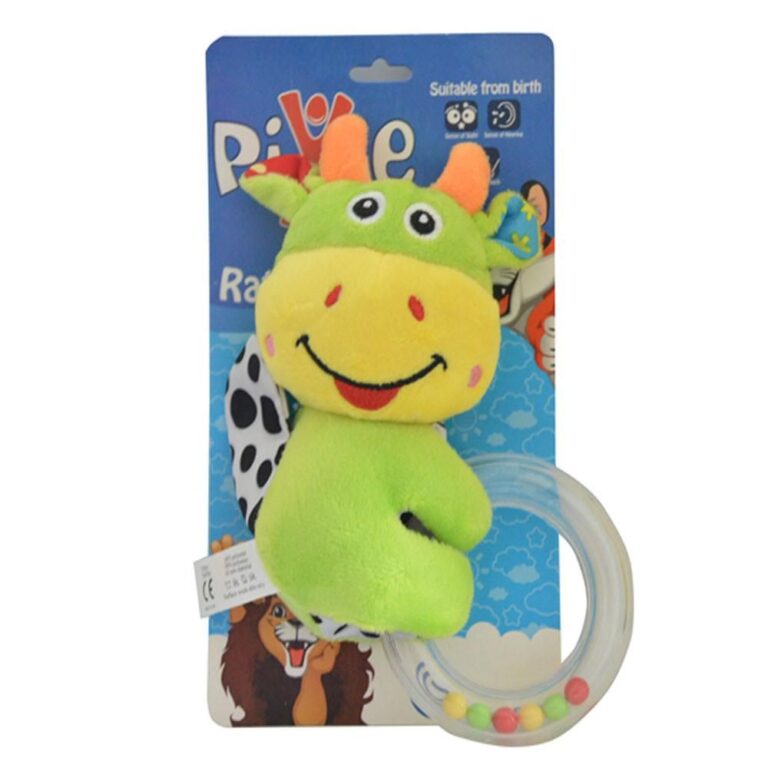 Pixie - Baby Cattle Rattle Toy