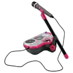 Vtech – Kidi Super Stars DJ Playset, Interactive Music Mixer, Mic Stand, Color Light, for Kids 6 Years+