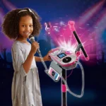 Vtech – Kidi Super Stars DJ Playset, Interactive Music Mixer, Mic Stand, Color Light, for Kids 6 Years+