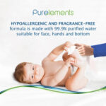 Purelements – Natural 99.9% Water Wipes – 64pcs