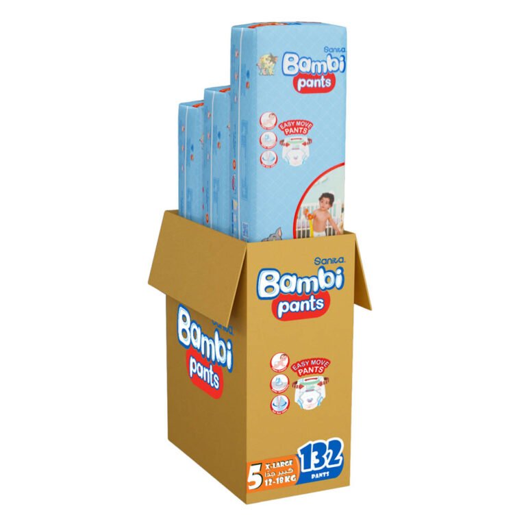 Sanita Bambi - Pants, Size 5, XL, Pack of 3 (3X44) - 132 Diapers