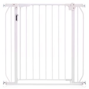 Moon – Safety Metal Gate 74.5-86 cm – White