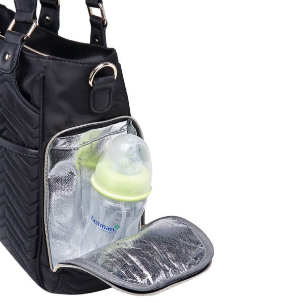Little Story – Matilda Diaper Bag – Black