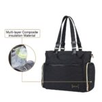 Little Story – Matilda Diaper Bag – Black