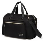 Little Story – Zera Mom Dad Diaper Bag – Black