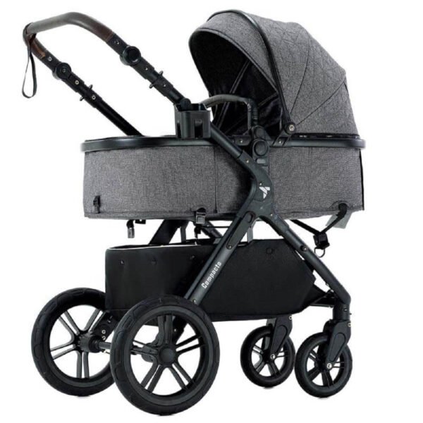 Teknum 3in1 Compacto Travel Stroller-Dark Grey