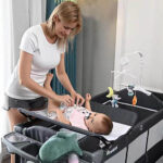 Teknum – 4-in-1 Baby Bedside Co-Sleeper Bassinet – Black