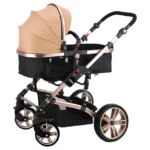 Teknum 3 in 1 Pram Stroller Khaki