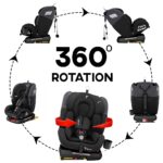 Teknum Evolve 360° Car Seat with Isofix – Black