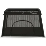 Teknum – Portable Quick fold Playard & Cot with Zipper Door & Carry Bag – Midnight Black