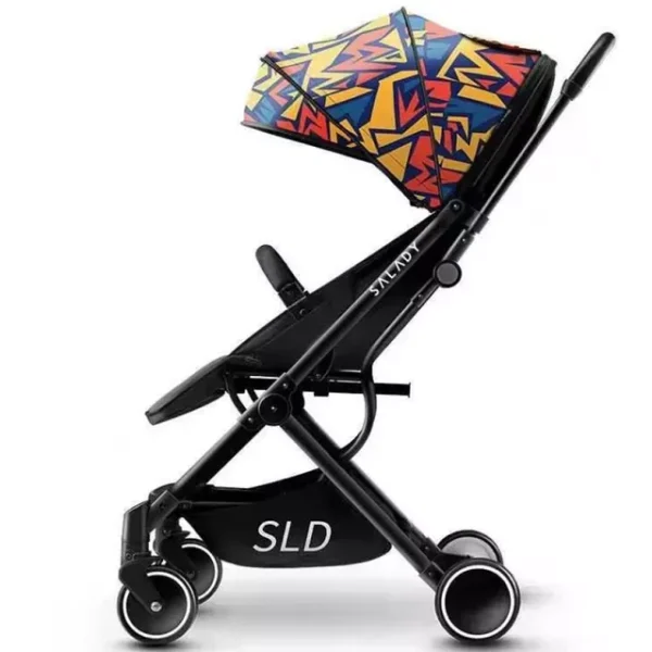 Teknum SLD Travel Lite Ultra-Compact Stroller, Foldable & Cabin-Friendly, with Carry Bag & Mosquito Net – Picasso