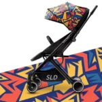Teknum SLD Travel Lite Ultra-Compact Stroller, Foldable & Cabin-Friendly, with Carry Bag & Mosquito Net – Picasso