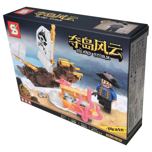 Sembo – 1540 – Capture The Island Building Blocks – 107 Pcs