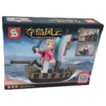 Sembo – 1540 – Capture The Island Building Blocks – 107 Pcs