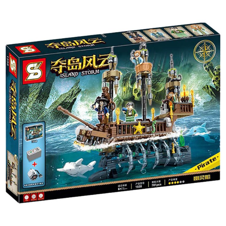 Sembo - 1558 - Island Storm Building Blocks - 701 Pcs