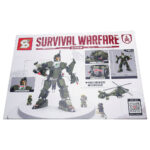 Sembo – 1566 – Survival War Building Blocks – 595 Pcs – Green