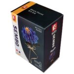 Sembo Chrysanthemum Flower Building Blocks – Blue Pink Yellow