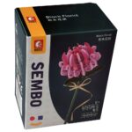 Sembo Chrysanthemum Flower Building Blocks – Blue Pink Yellow