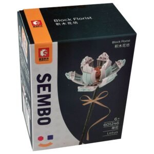 Sembo Lotus Flower Building Blocks - White