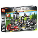 Sembo – Blackhawk Swat Series Building Blocks – 638 Pcs – Black