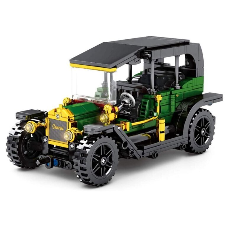 Sembo - Classic T Car Building Blocks - 562 Pcs - Green