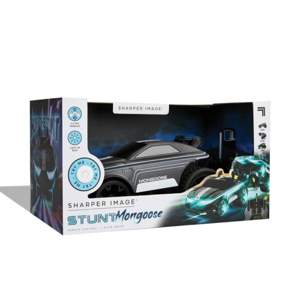 Sharper Image – RC Stunt Mongoose LED with Full Body Glow and Multiple Drive Modes