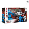 Sharper Image – Remote Control Toy Mecha Rivals Dual Player RC Toy – Blue and White