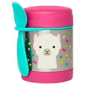 SkipHop - Zoo Kid's Insulated Food Jar 325ml - Llama