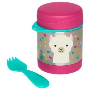 SkipHop - Zoo Kid's Insulated Food Jar 325ml - Llama