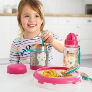 SkipHop - Zoo Kid's Insulated Food Jar 325ml - Llama