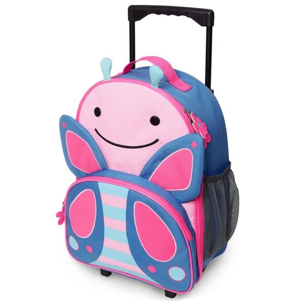 Skip Hop – Zoo Kids Rolling Luggage – Butterfly