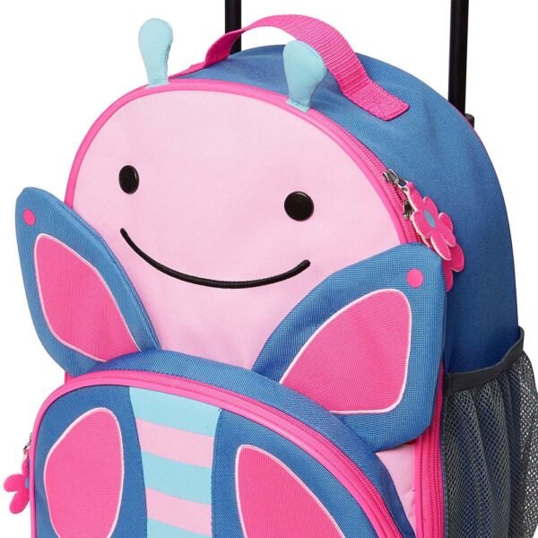 Skip Hop – Zoo Kids Rolling Luggage – Butterfly