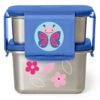 Skiphop- Zoo Stainless Steel Lunch Kit Butterfly
