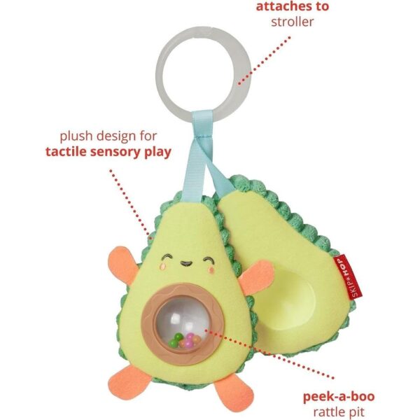 SkipHop – Farmstand Avocado Stroller Toy