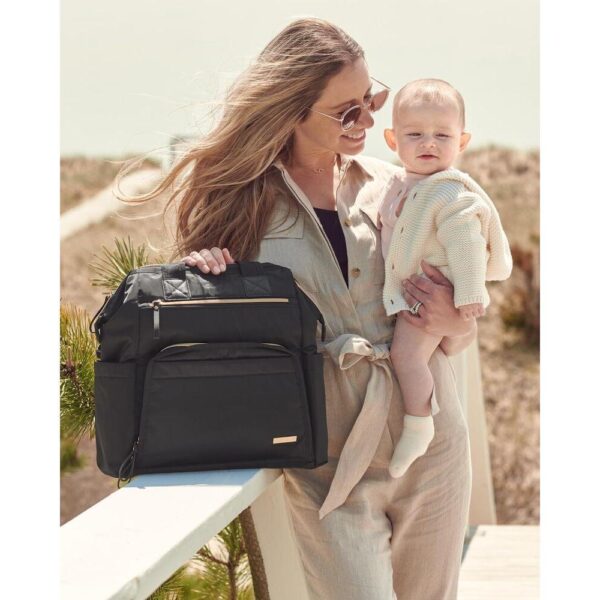 SkipHop – Main Frame Diaper Backpack – Black