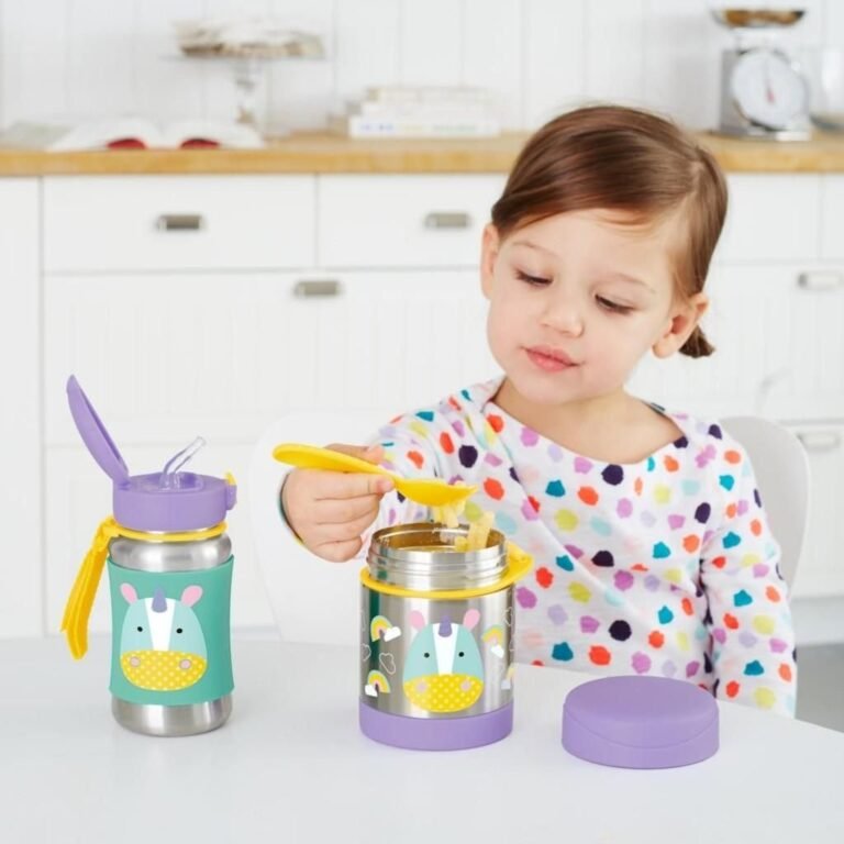 SkipHop - Zoo Kid's Insulated Food Jar 325ml - Unicorn