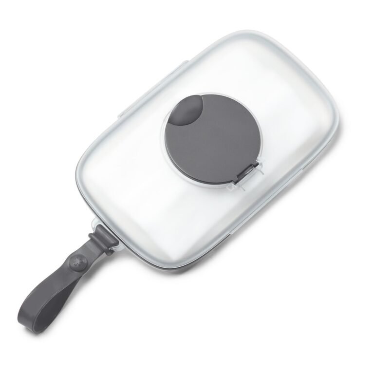 SkipHop Baby Wipes Case, Grey