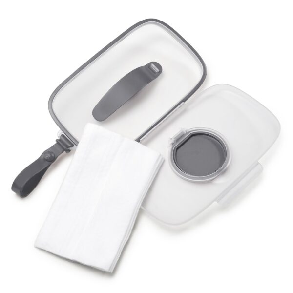 SkipHop Baby Wipes Case, Grey