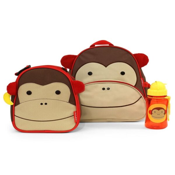 SkipHop Zoo Backpack, Monkey – 12.5 Inch