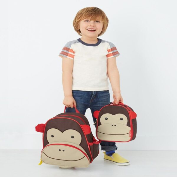 SkipHop Zoo Backpack, Monkey – 12.5 Inch