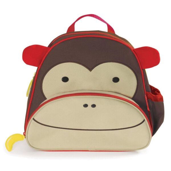 SkipHop Zoo Backpack, Monkey – 12.5 Inch
