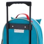 SkipHop Zoo Kids Rolling School Bag Luggage, Owl
