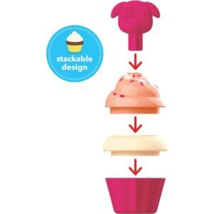Skiphop - Zoo Sort And Stack Cupcakes