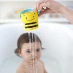 SkipHop Zoo Stack & Pour Water Buckets, Kids Bath Toy