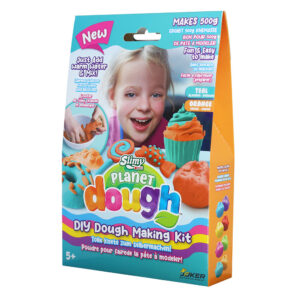 Slimy – Planet Dough DIY Dough Making Kit 4 Colors with Tools – 500grams