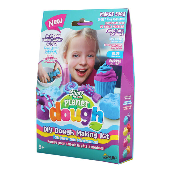 Slimy – Planet Dough DIY Dough Making Kit 4 Colors with Tools – 500grams